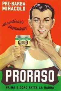 Proraso, a very famous italian after shave cream