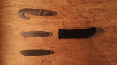 Bear Cutlery Interchangeable Blade Field Dressing Knife set