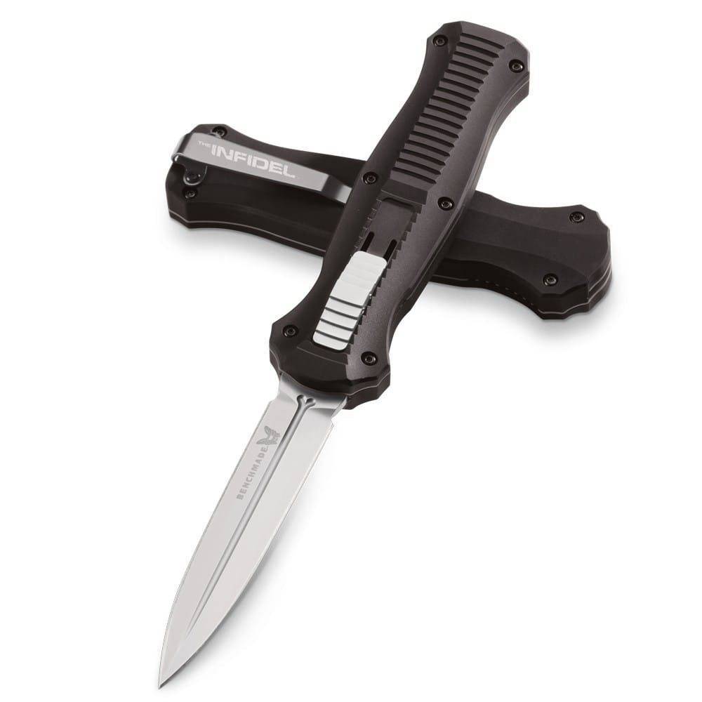 Here's an OTF auto knife for sale on, wait for it, . It's probably  junk and I'm pretty sure it violates  policy but here you go. Link is  in comments. 